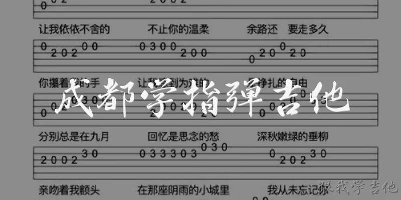 成都学指弹吉他:在成都学指弹吉他，有哪些推荐的老师或机构？